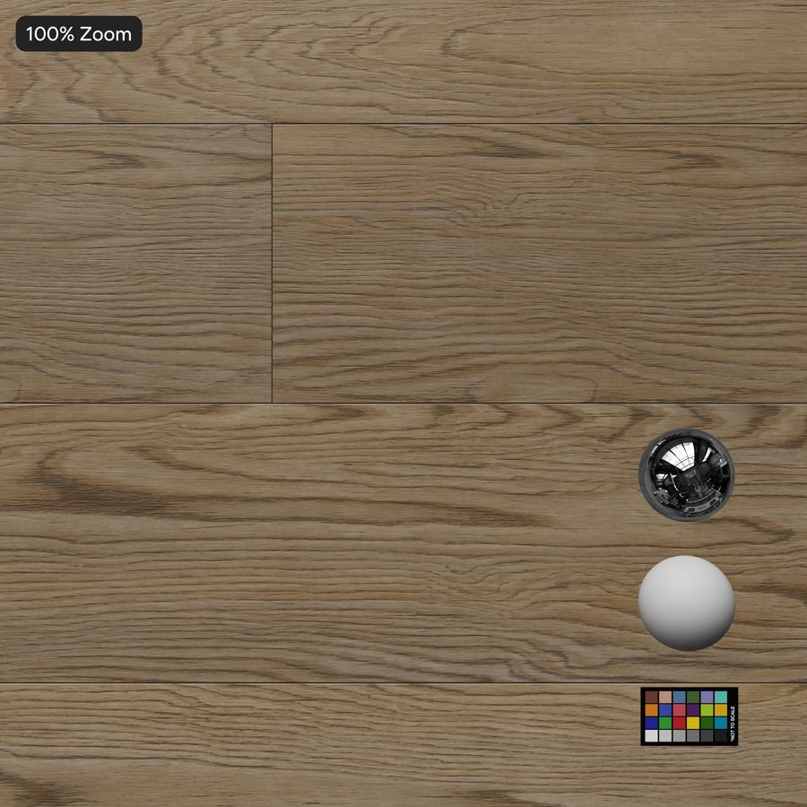 Staggered Oak Wood Board Texture, Natural