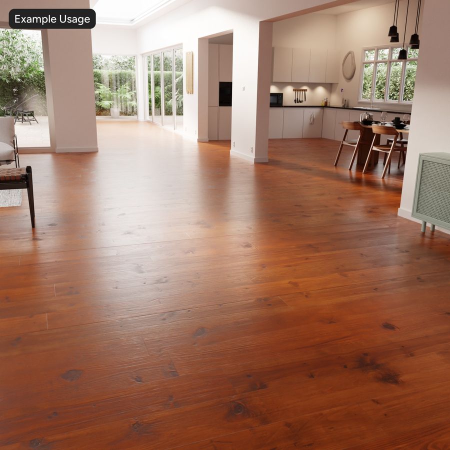 Staggered Wood Board Texture, Red