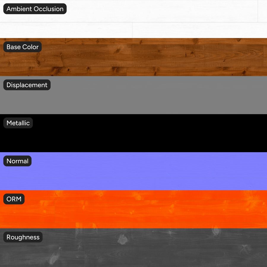 Staggered Wood Board Texture, Red