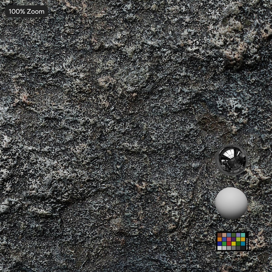 Eroded Cliff Rock Texture, szary