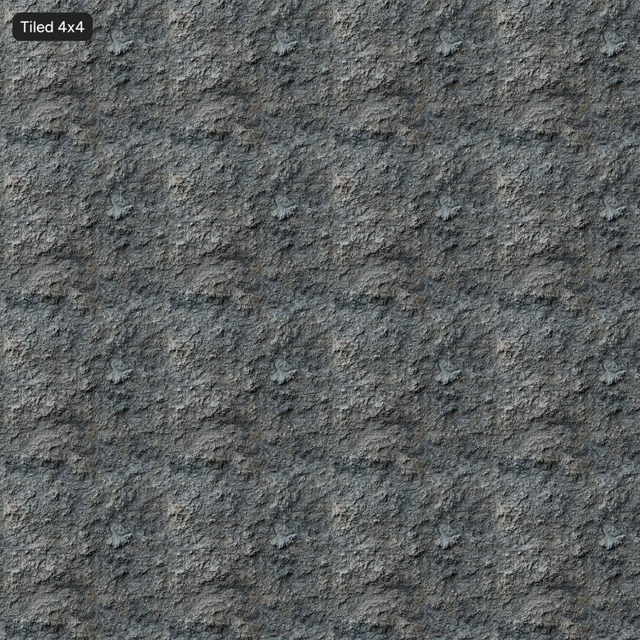 Eroded Cliff Rock Texture, szary