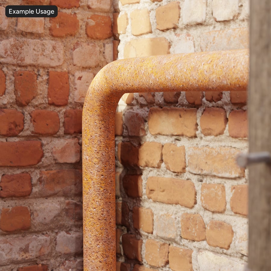 Texture ruggine a macchie, giallo arancio