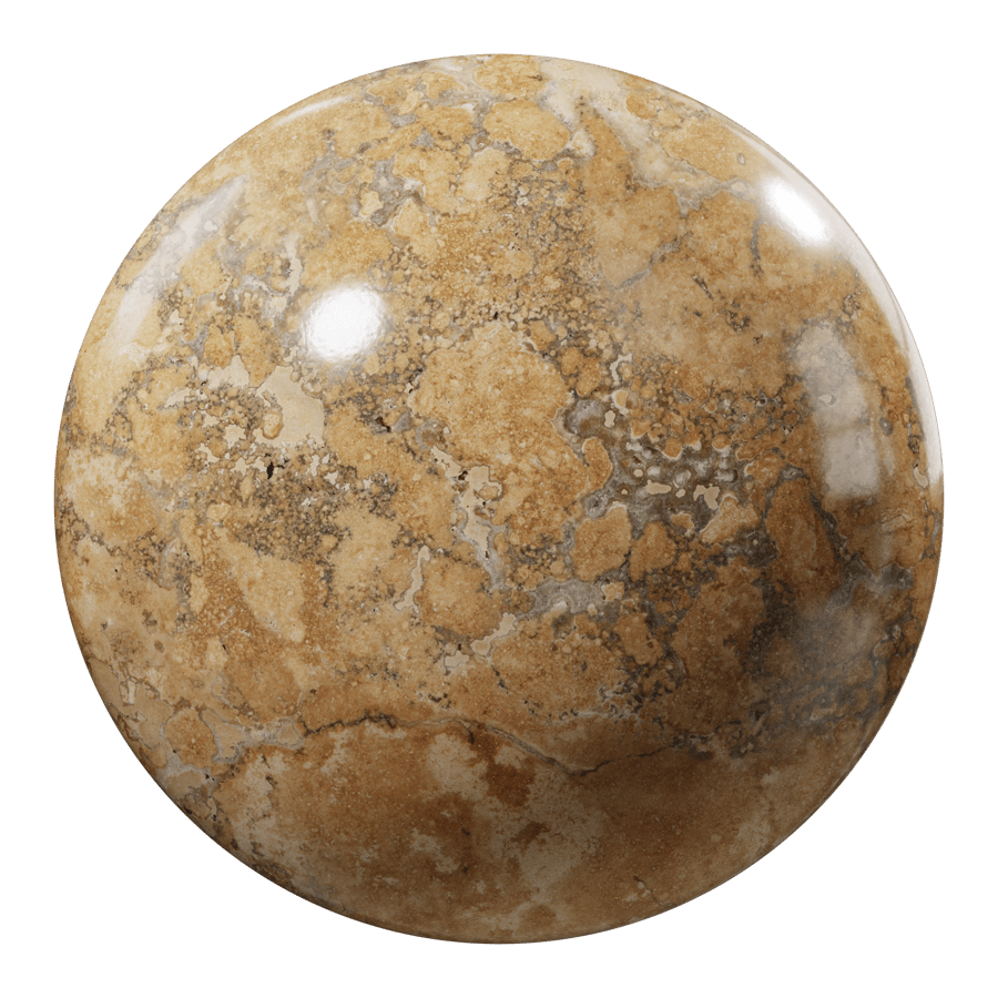 Polished Marble Stone Texture, Sepia