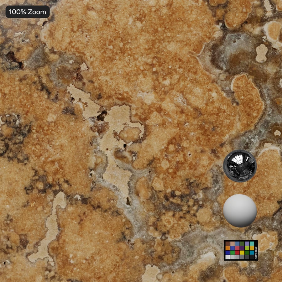 Polished Marble Stone Texture, Sepia