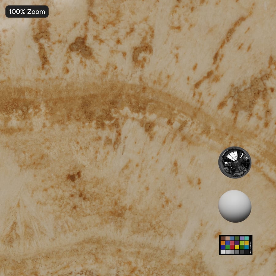 Polished Marble Stone Texture, Cream Beige