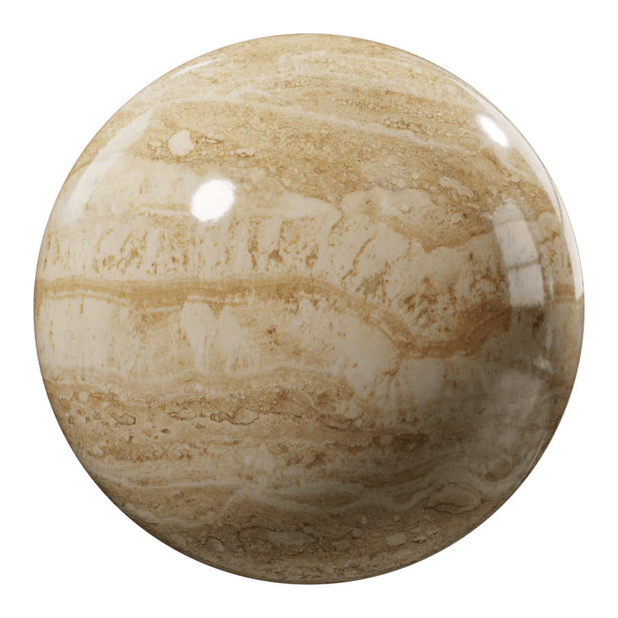 Polished Marble Stone Texture, Cream Beige