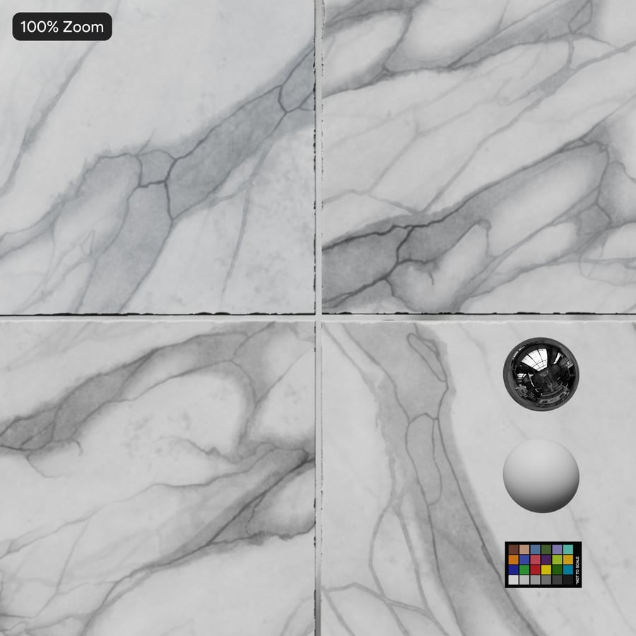Square Marble Glossy Tile Texture, Orion