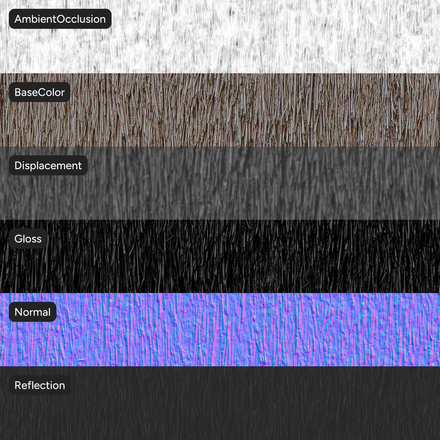Thatched Roof Texture