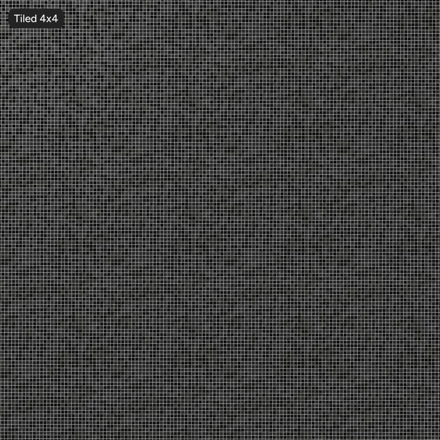 Square Ceramic Glossy Tile Texture, Black