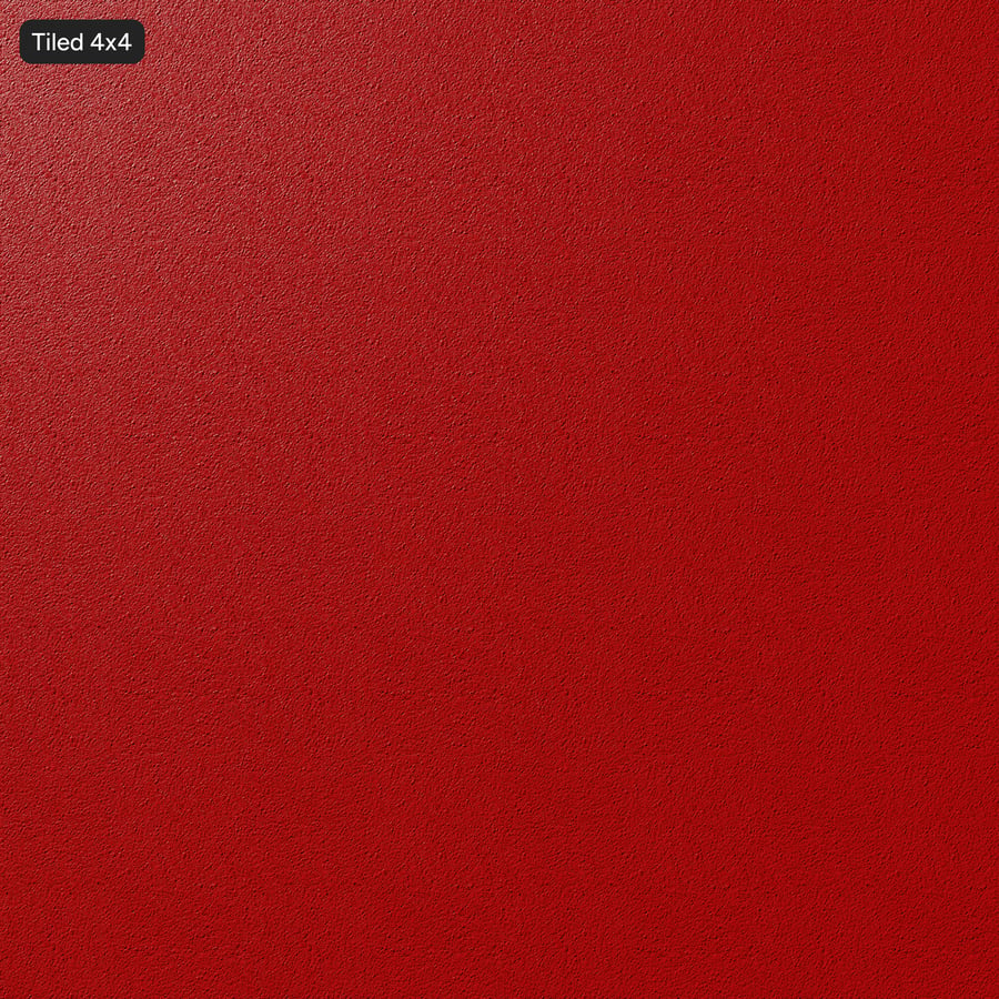 Gebobbeld leer met stofstructuur, rood