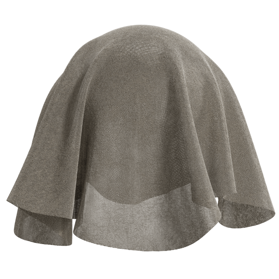 Muslinbakgrund med öppen väv tygtextur, beige