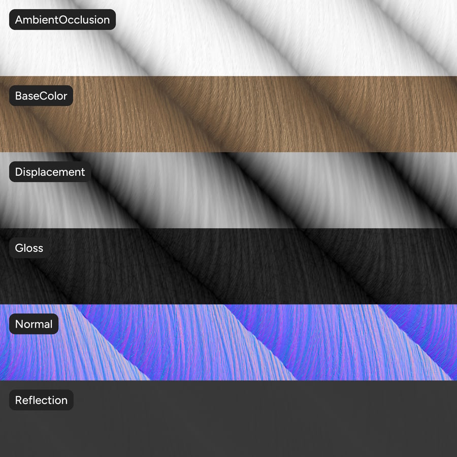 String Fabric Texture, Brown
