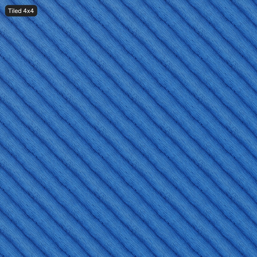 Tekstur Kain Tali, Biru