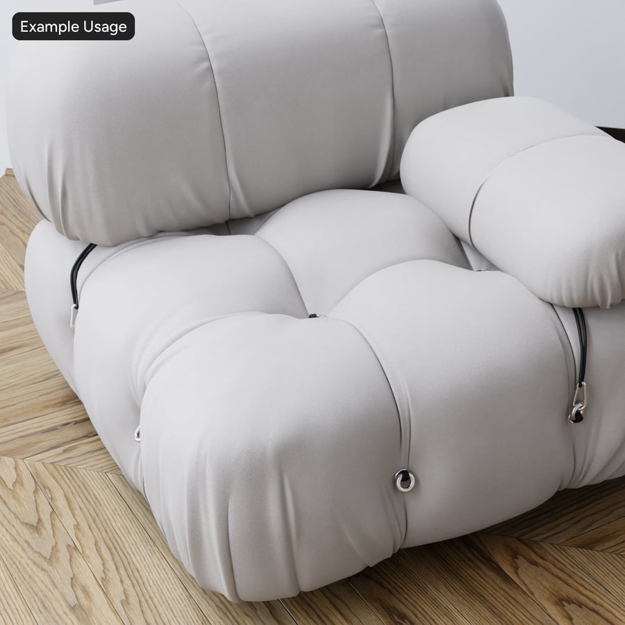 Tejido de ante fino, Beige
