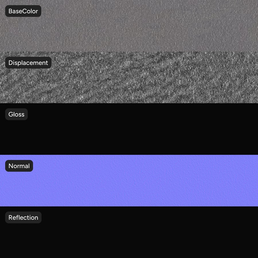 Gewebtes Baumwollgewebe Textur, Grau