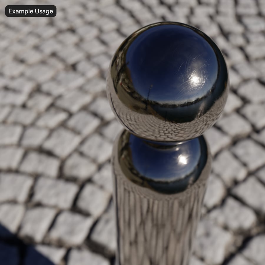 Γυαλισμένη γρατζουνισμένη metallic υφή