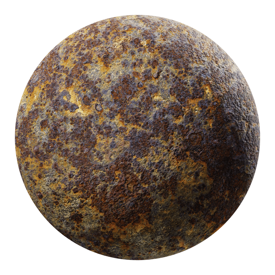 Texture metallica a ruggine snocciolata, Multicolore