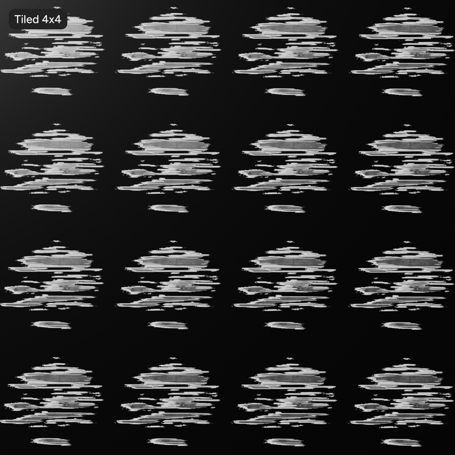 Severe Metal Scuffs Texture