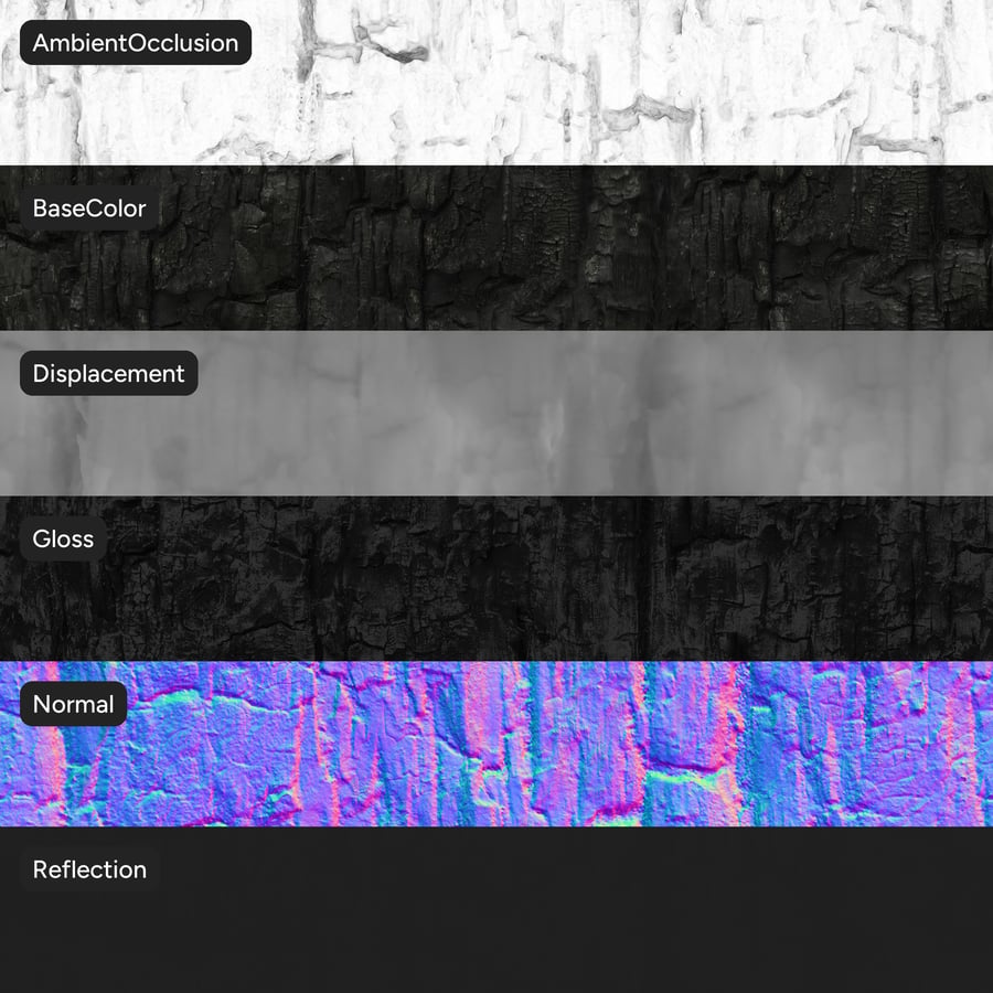 Boomschors textuur