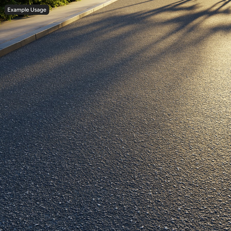 Rough Asphalt Texture, Gray