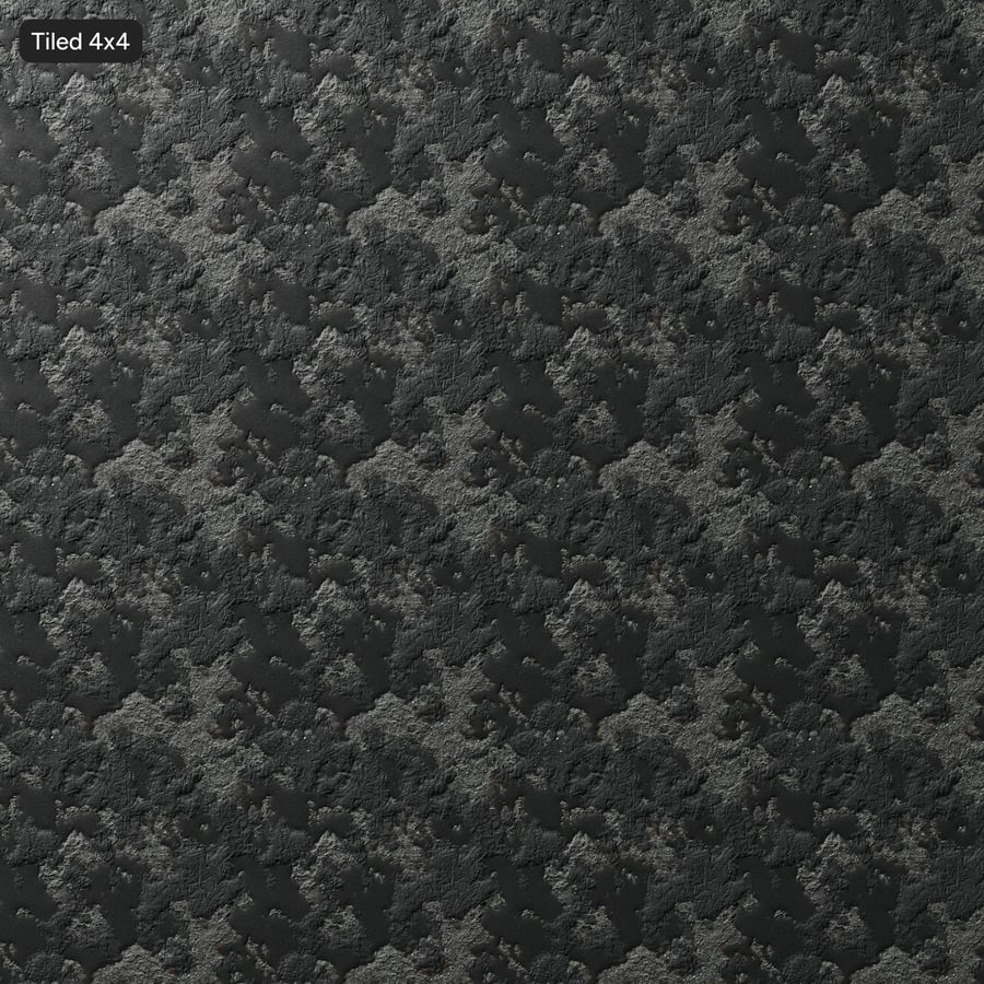 Damaged Asphalt Texture, Gray
