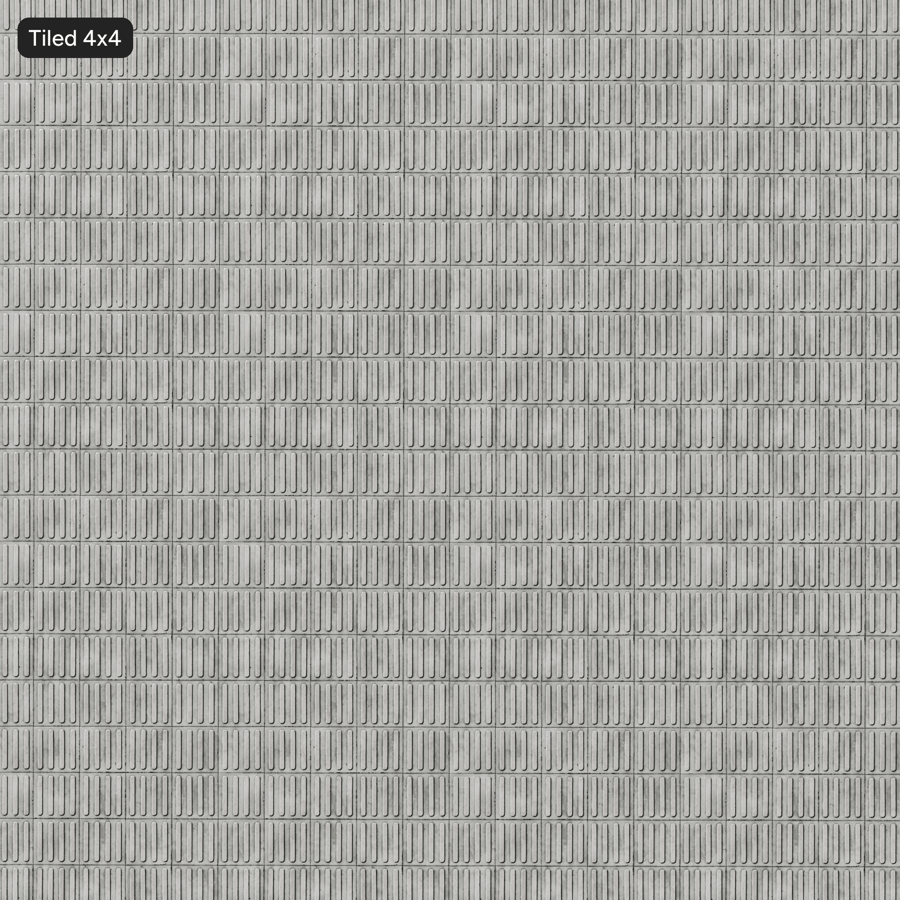 Tactile Lines Paver Texture, White