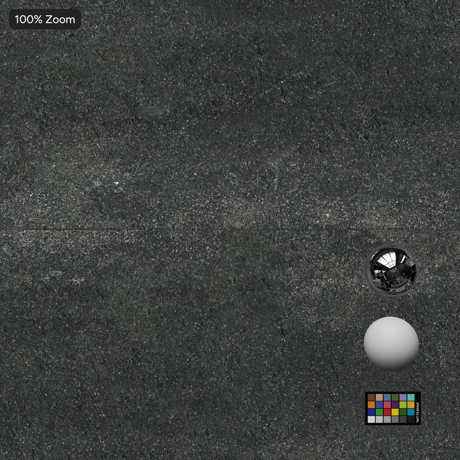 Clean Single Lane Road Asphalt Texture , Gray