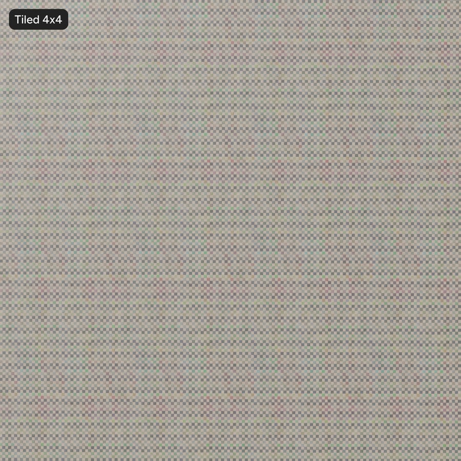 Tapis en laine à carreaux, multicolore