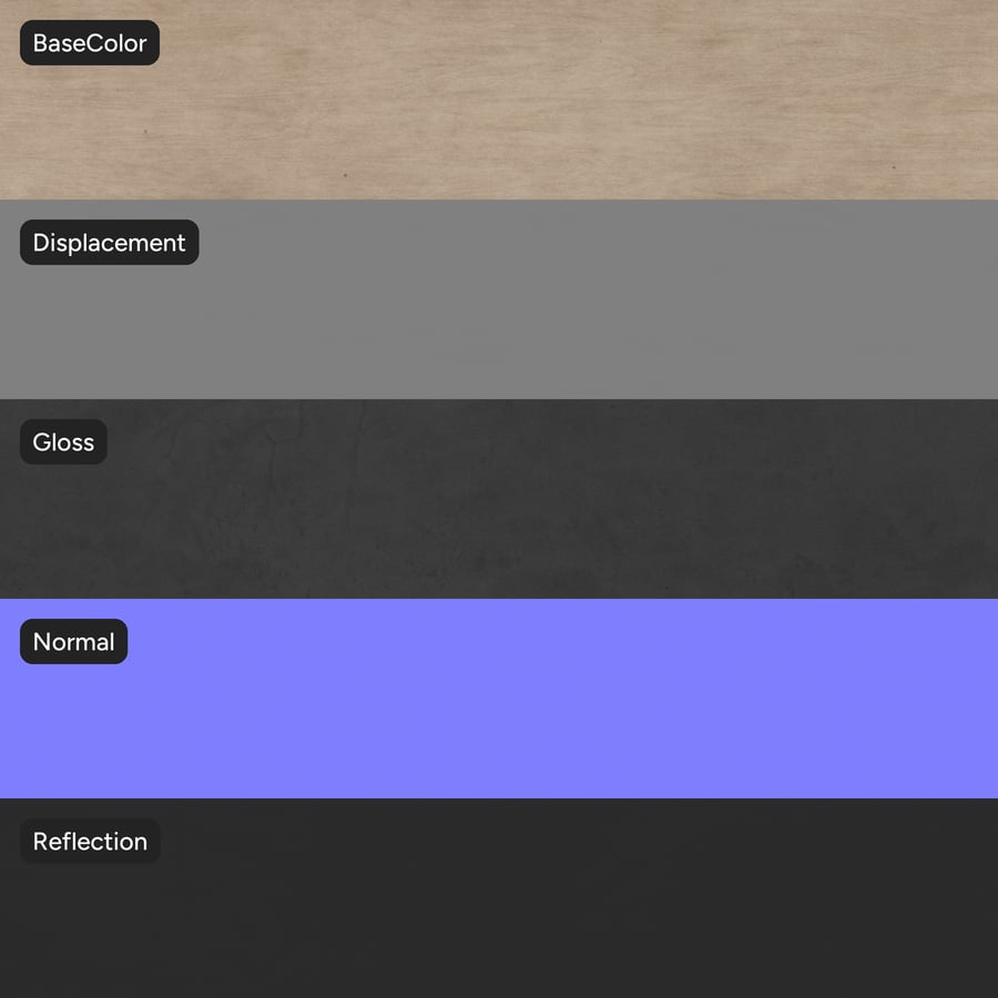 Slip Match Plywood Veneer Texture, Beige