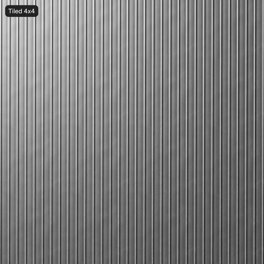 Falista tekstura metallic, srebrny