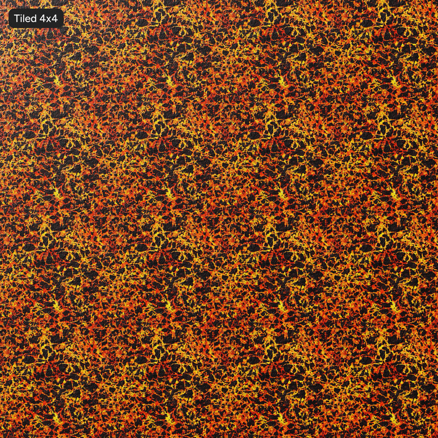 Texture lavica fortemente incrinata