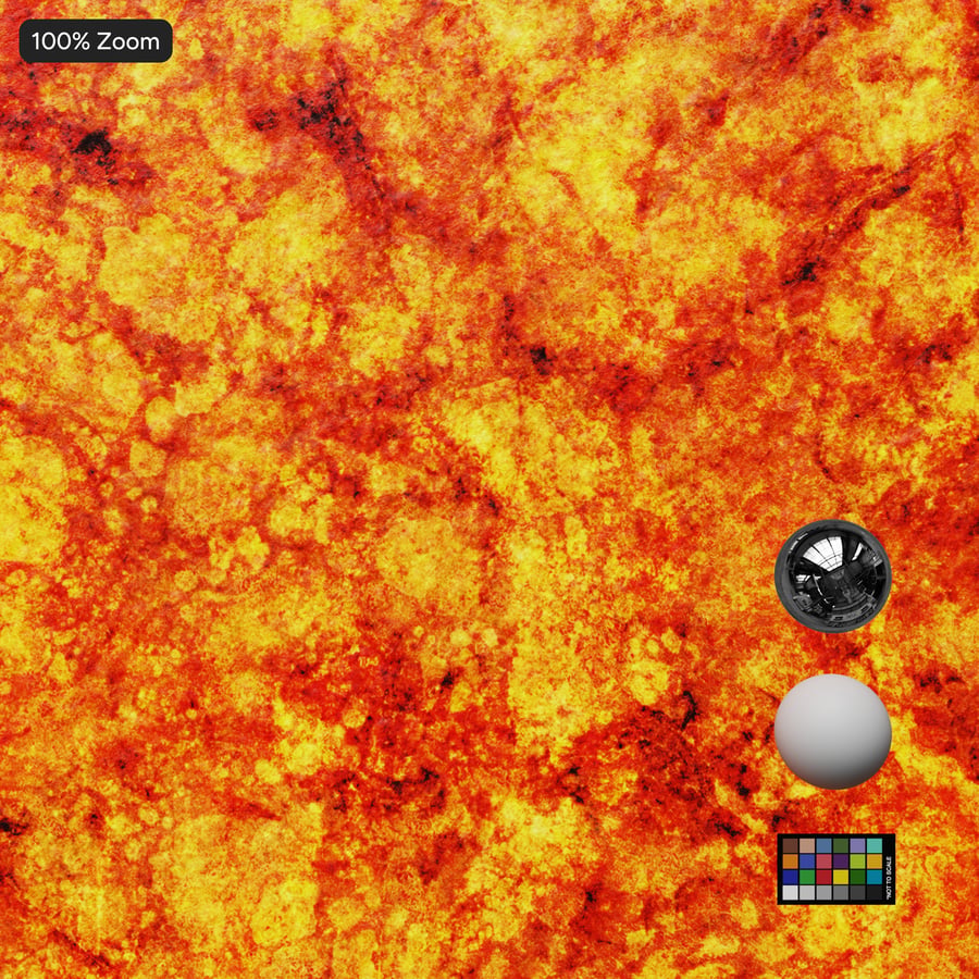 Geschmolzene Lava Textur