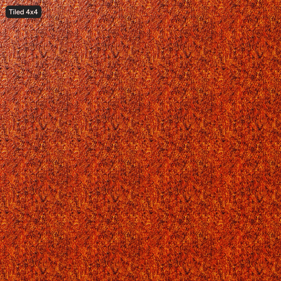 Gefaltete geschmolzene Lava Textur