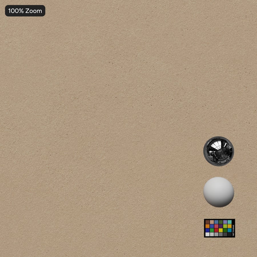 Flat Desert Sand Texture