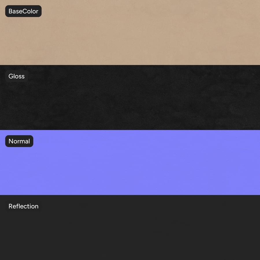 Flat Desert Sand Texture