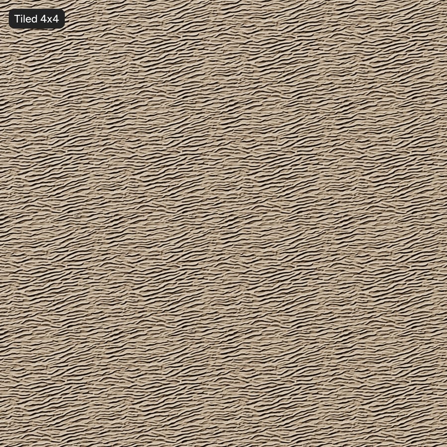 Gekräuselte Wüstensand Textur