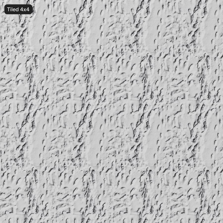 Wandering Footprints Snow Texture
