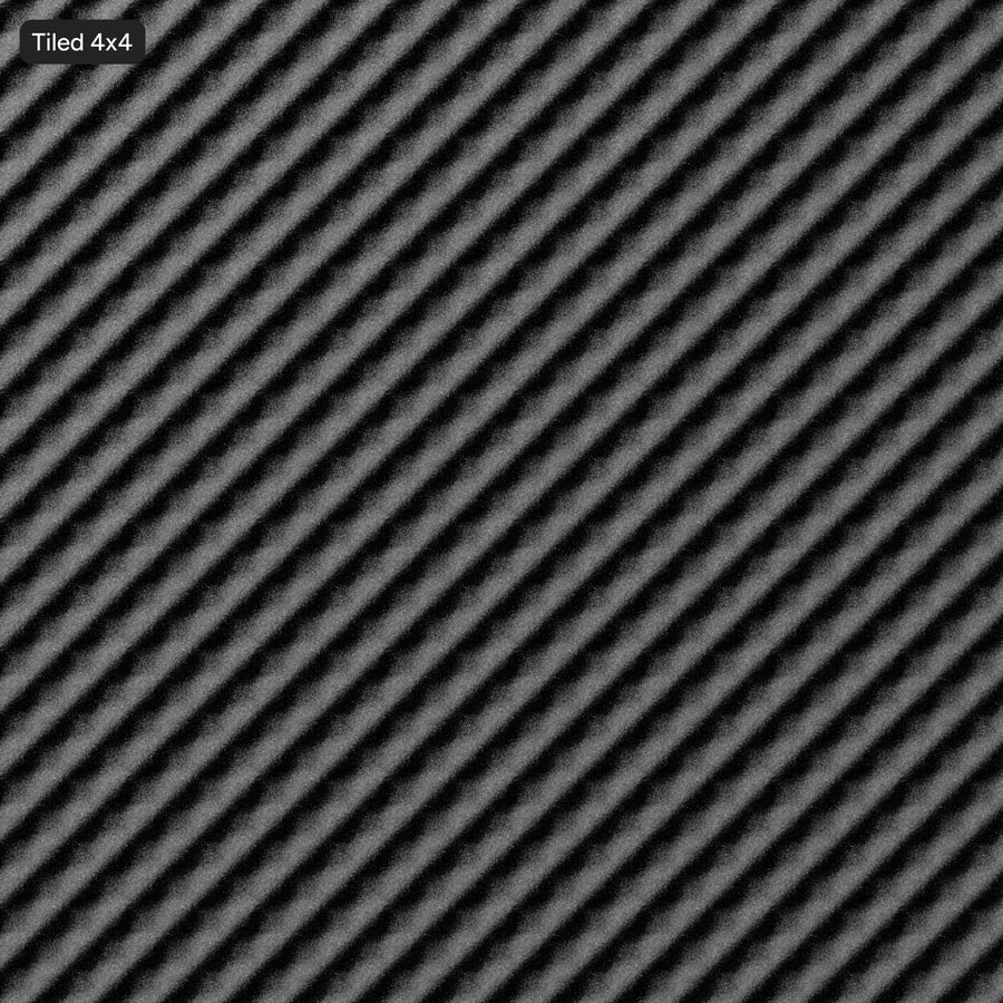 Egg Crate Foam Texture, mörkgrå