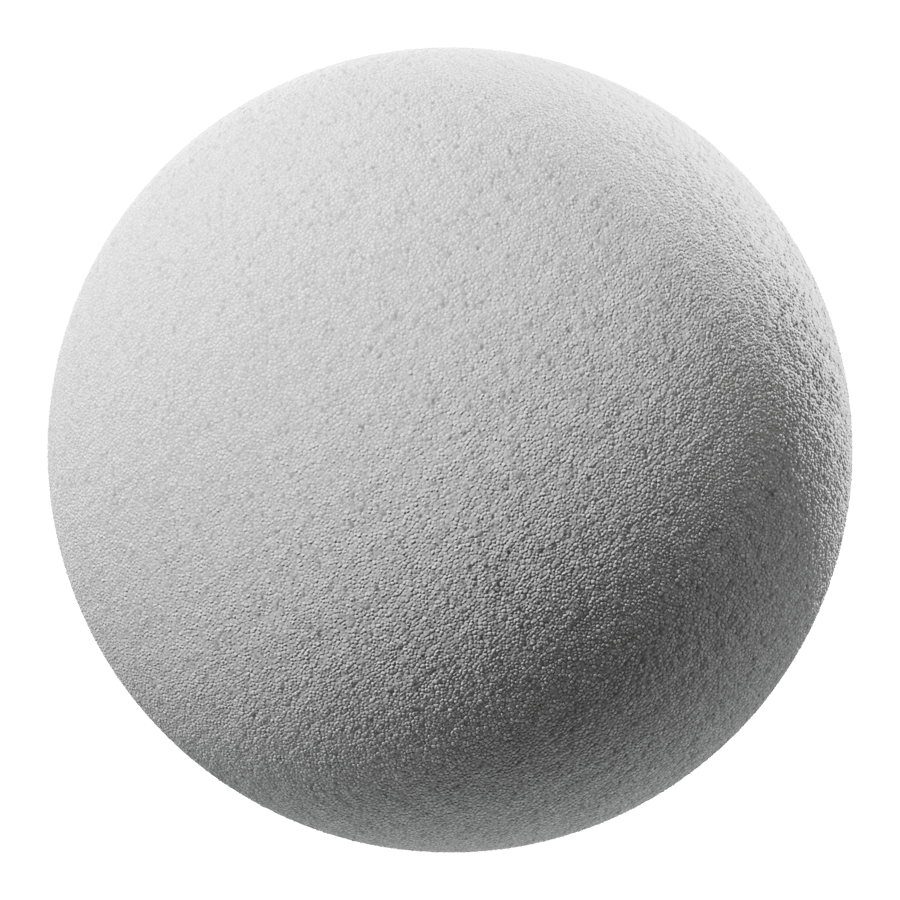 Flat Packing Foam Texture, White