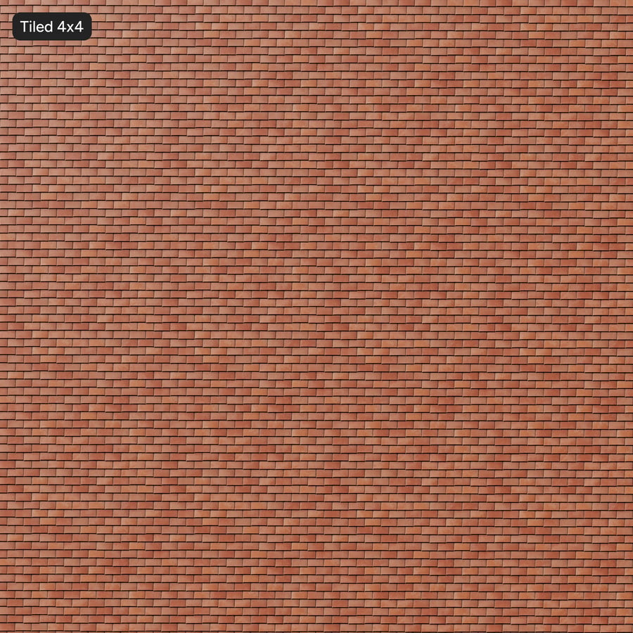 New Slate Roofing Texture, Red