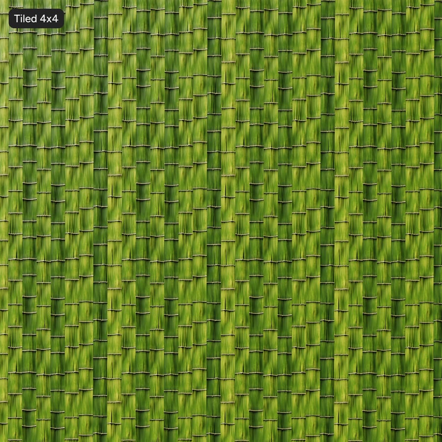 Discolored Bamboo Texture Atlas, Green