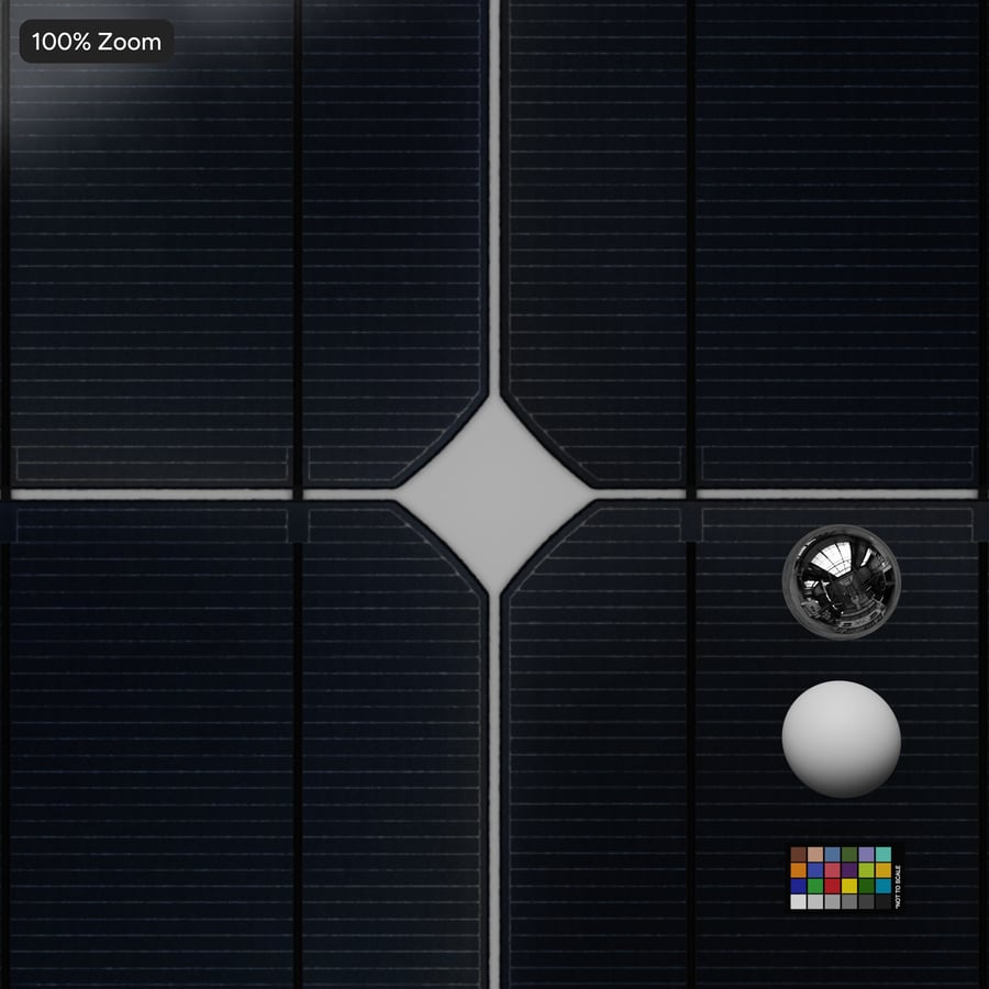 Clean Type A Monocrystalline Solar Panels Texture (painéis solares monocristalinos tipo A limpos)