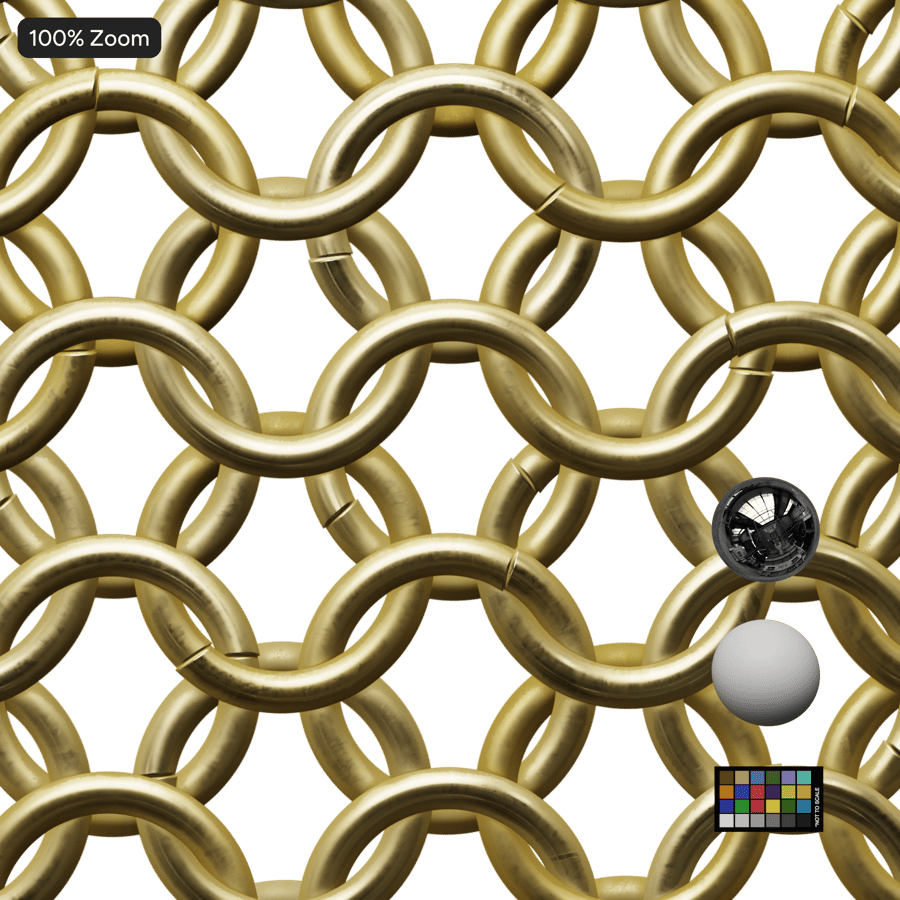 Chainmail Gold Texture