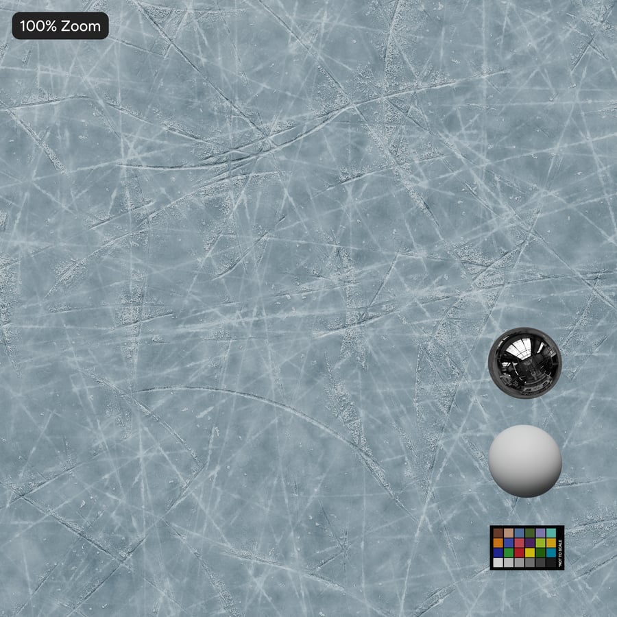 Texture graffiata del ghiaccio da hockey