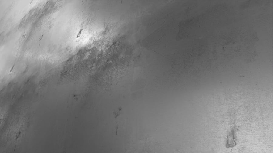 Textura metálica de alumínio desgastada e arranhada