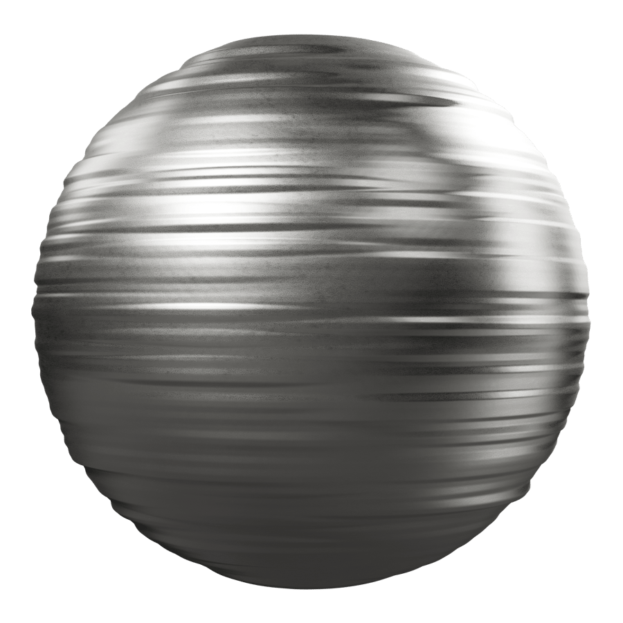 Stumpf gewellte Metallic Textur