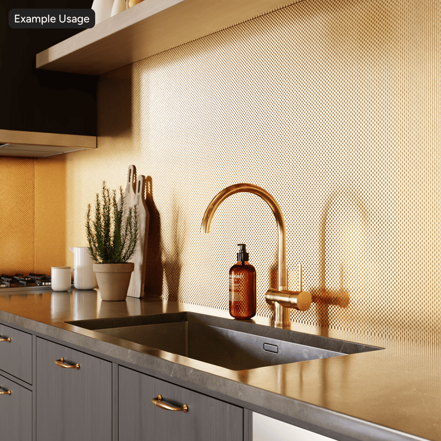 Texture Metallo Intrecciato Rame