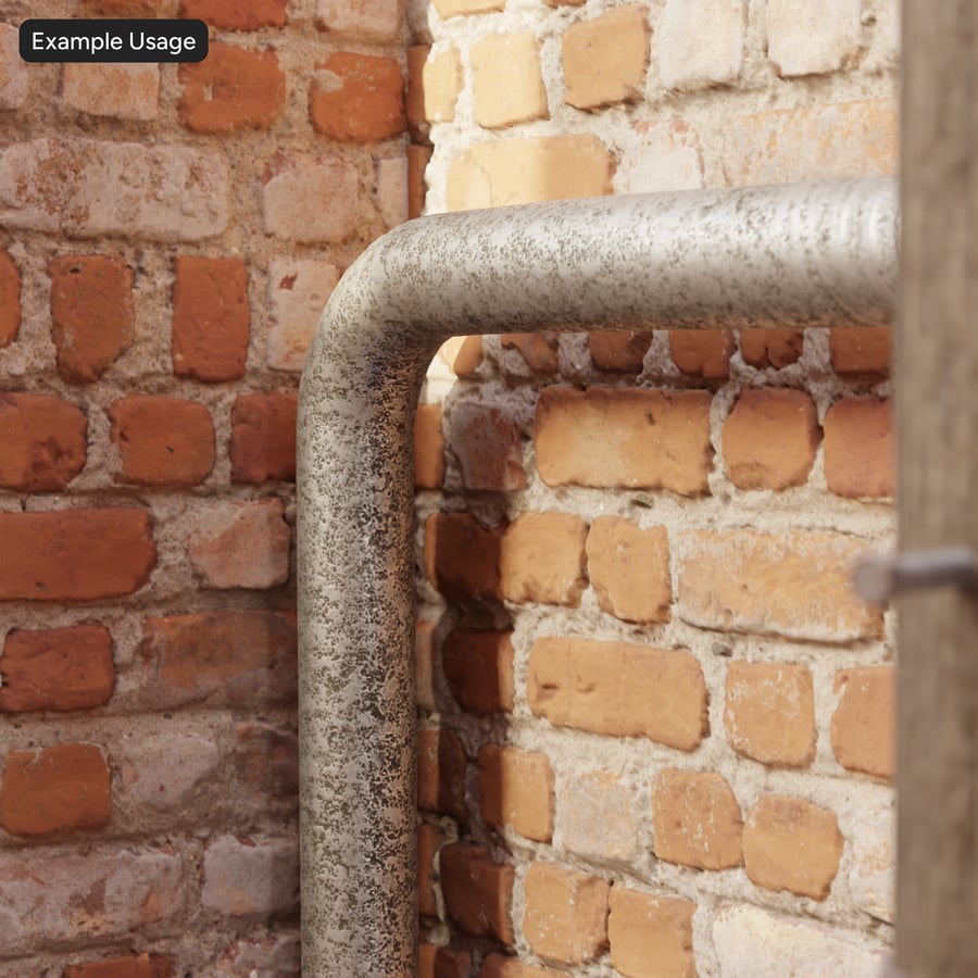 Raw Cast Finish Metallic Textur