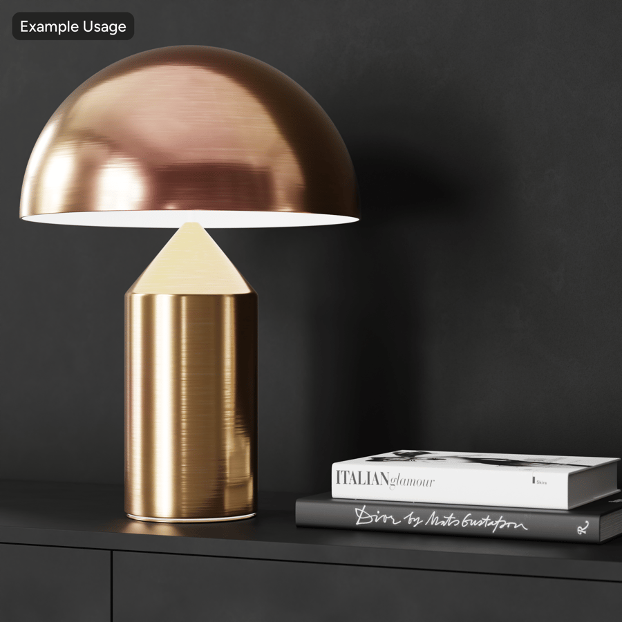 Tekstur Logam Anodized, Chrome Gold