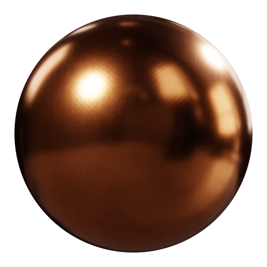 Shiny Bronze Metal Texture